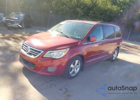 2011 Volkswagen Routan Se from USA, damaged, VIN 2V4RW3DG2BR691643